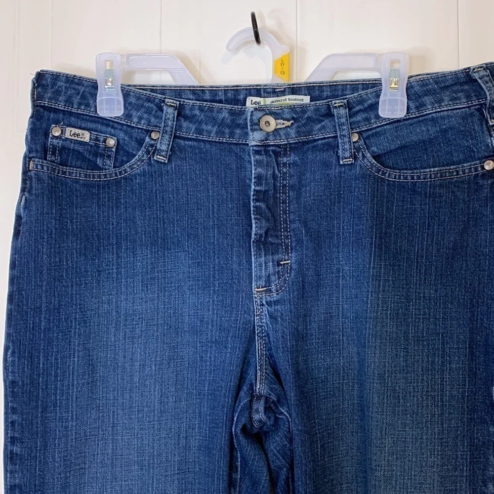 Lee natural boot cut jeans size 12 medium